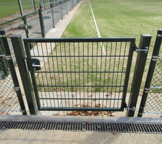 Enkele poort hek Enkele poort hekwerken