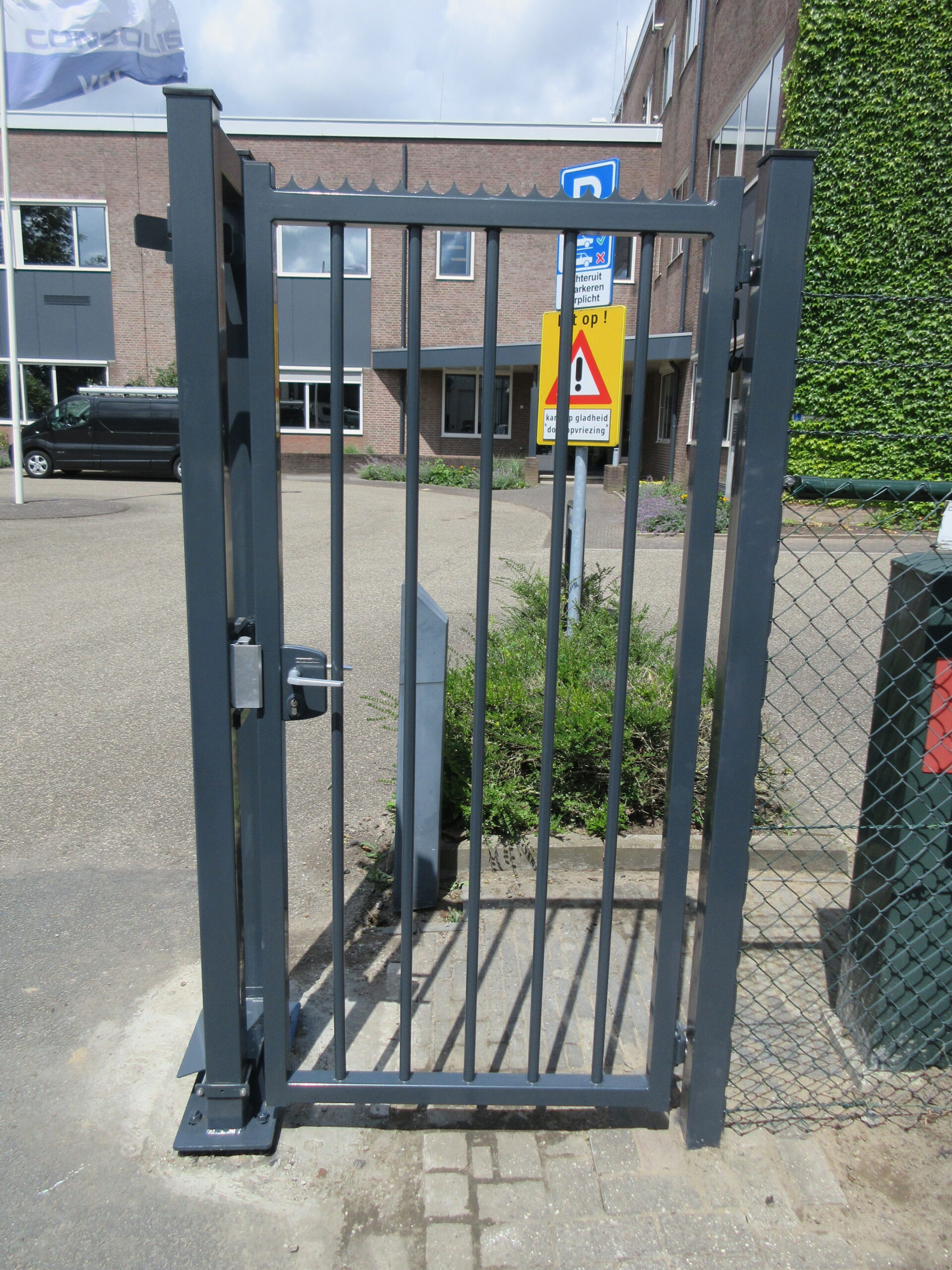 Enkele poort hekwerken