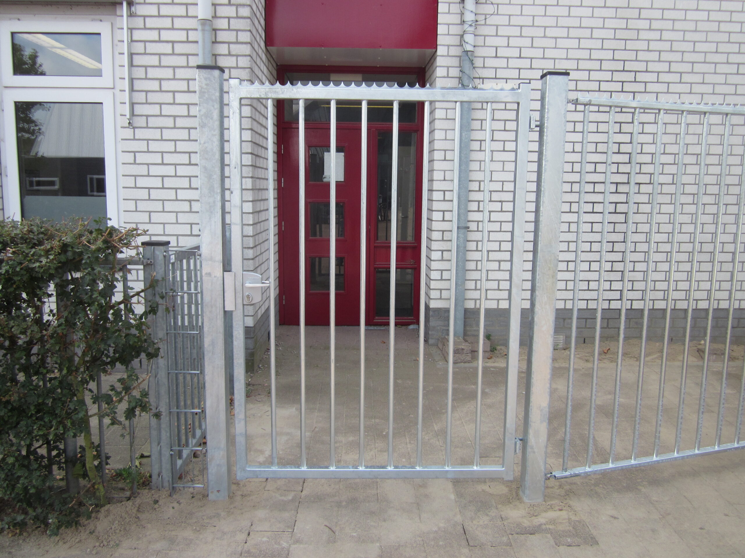 Enkele poort hekwerken